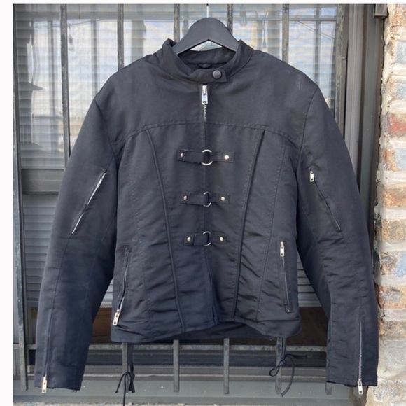 Xelement Women’s Motorcycle Advanced Gear Jacket Coat Zip Out Black SZ 2XL EUC - Picture 3 of 16